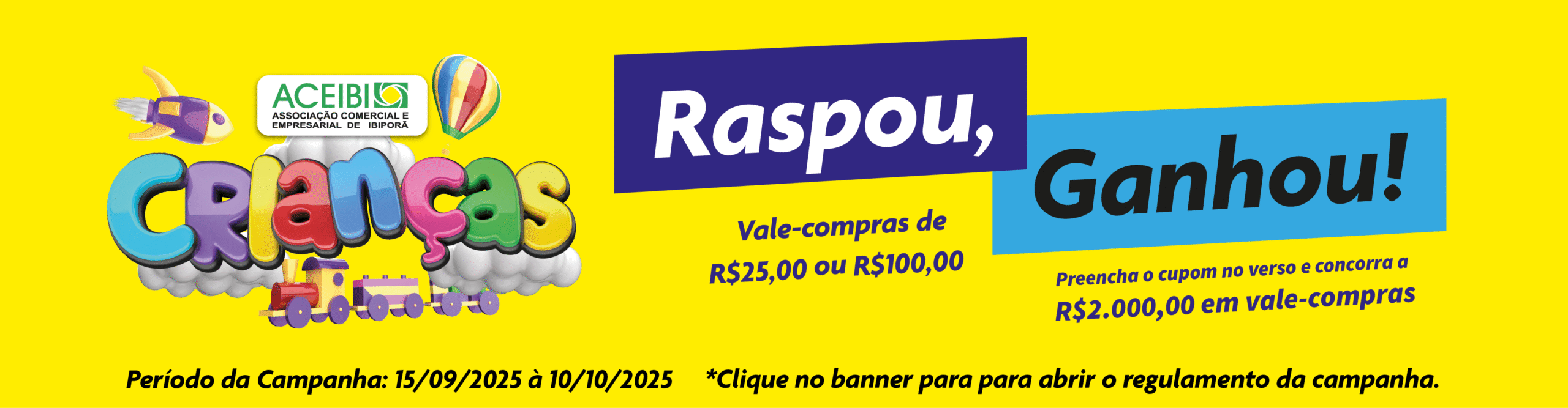 Dia das Crianças ACEIBI